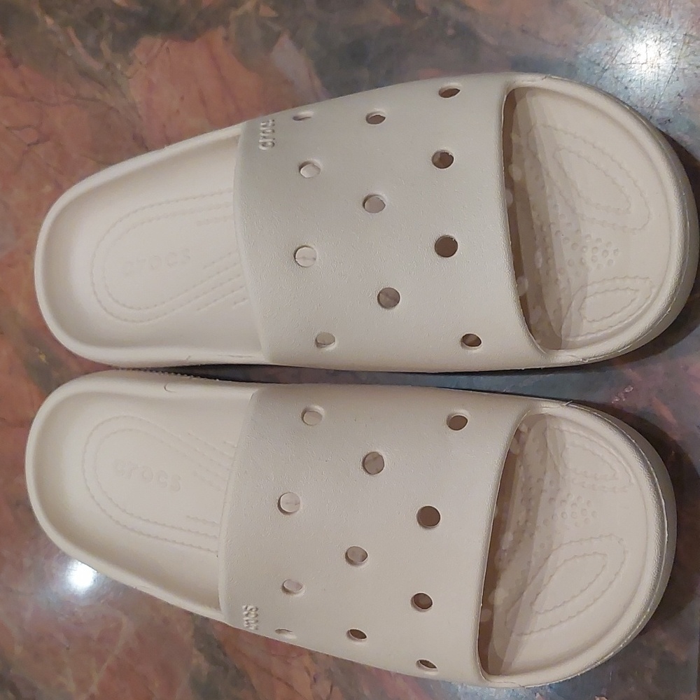 Crocs Slides W9 M7 Brand New